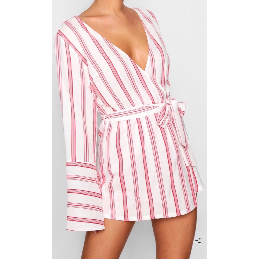 Stripped Romper